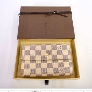 Louis Vuitton Damier Azur Portefeiulle Alexandra Wallet with Box included